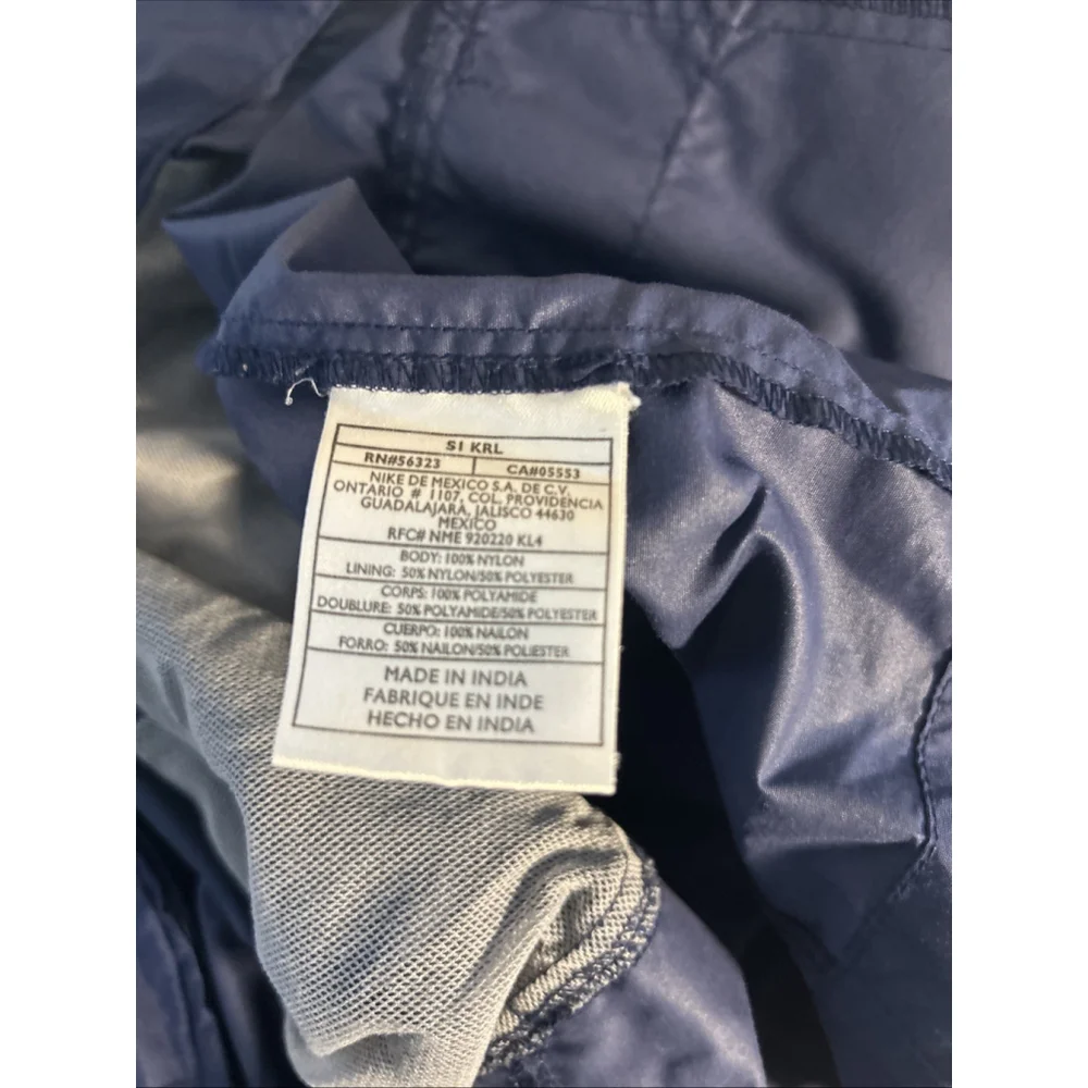 Nike Men’s XXL Windbreaker Full Zip Pockets